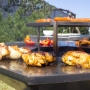 Grill ogrodowy drzewny gastronomiczny professional