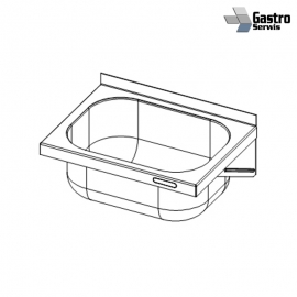 Umywalka niezabudowana prostokątna