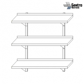 Półka wisząca potrójna