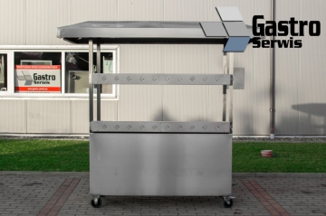 Grill do szaszłyków, węglowy, drzewny