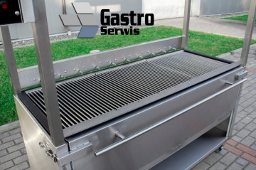 Grill do szaszłyków, węglowy, drzewny